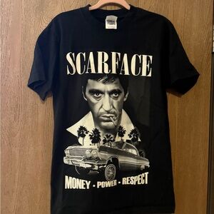 Scarface Black Graphic T-Shirt